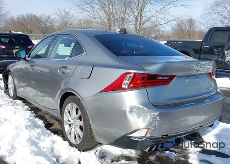 2016 Lexus Is 300 из США, поврежденный, VIN JTHCM1D25G5006357